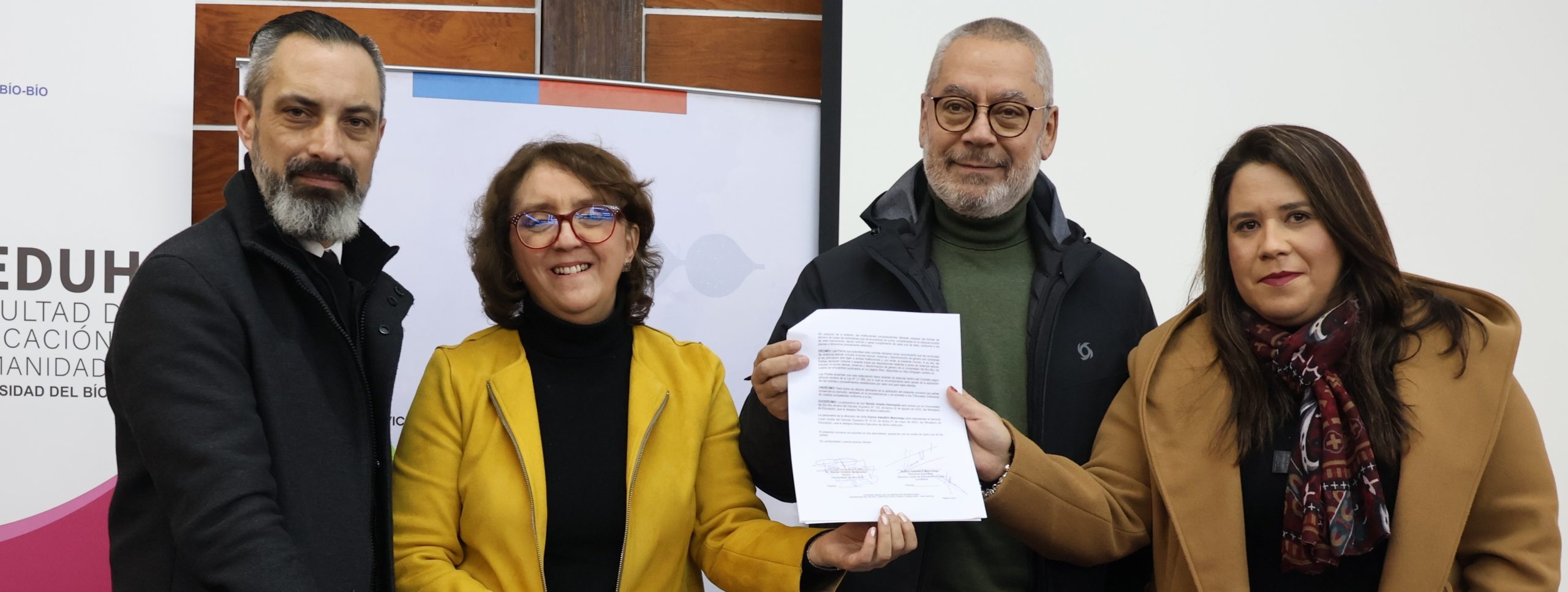 Slep firma importante convenio de colaboración con la Universidad del Bio-Bio