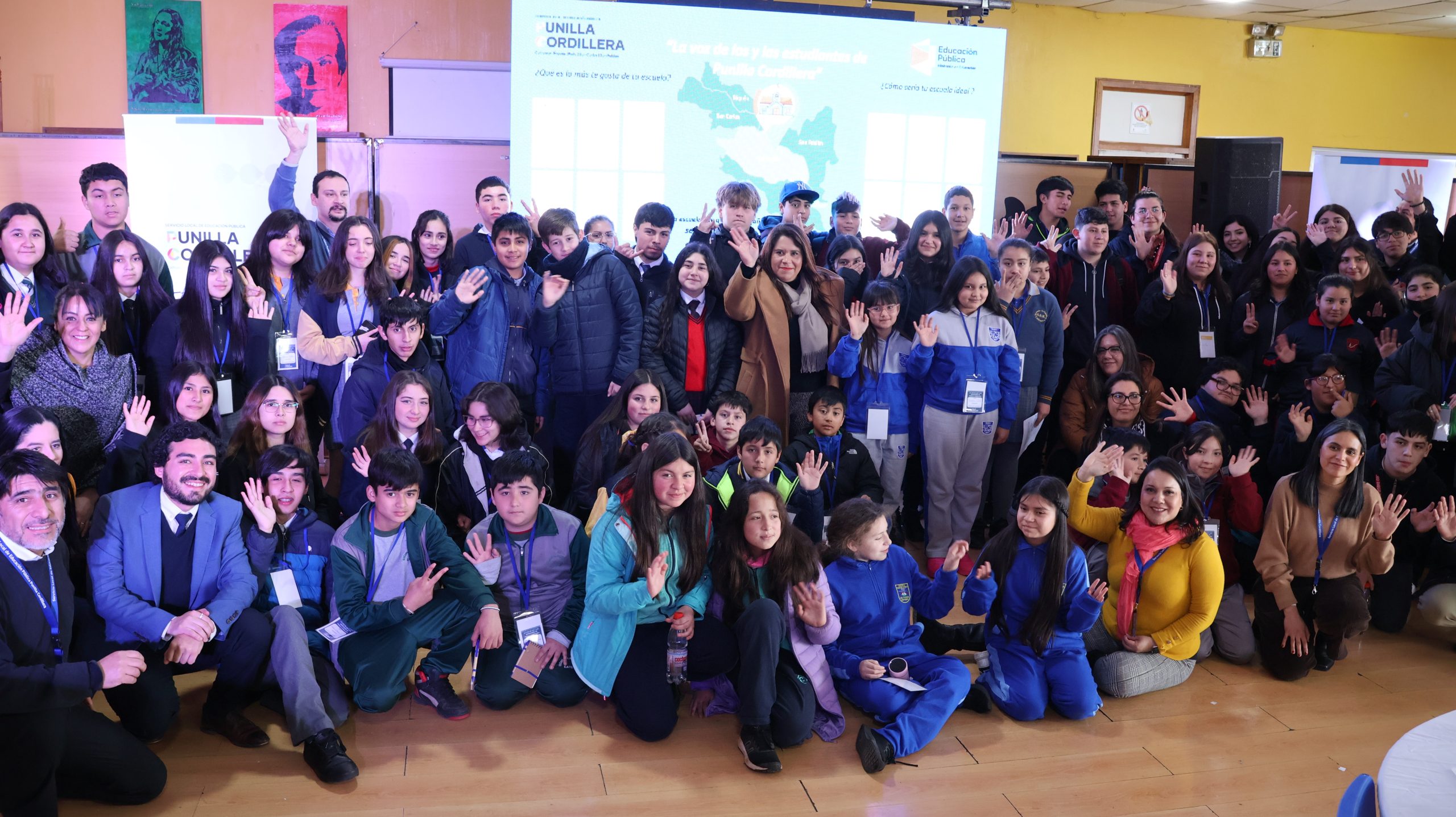 Slep Punilla Cordillera realiza primer encuentro con las y los estudiantes del territorio 