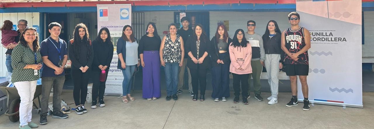 Trabajos voluntarios: SLEP y UdeC se unen para mejorar condiciones de escuelas del territorio