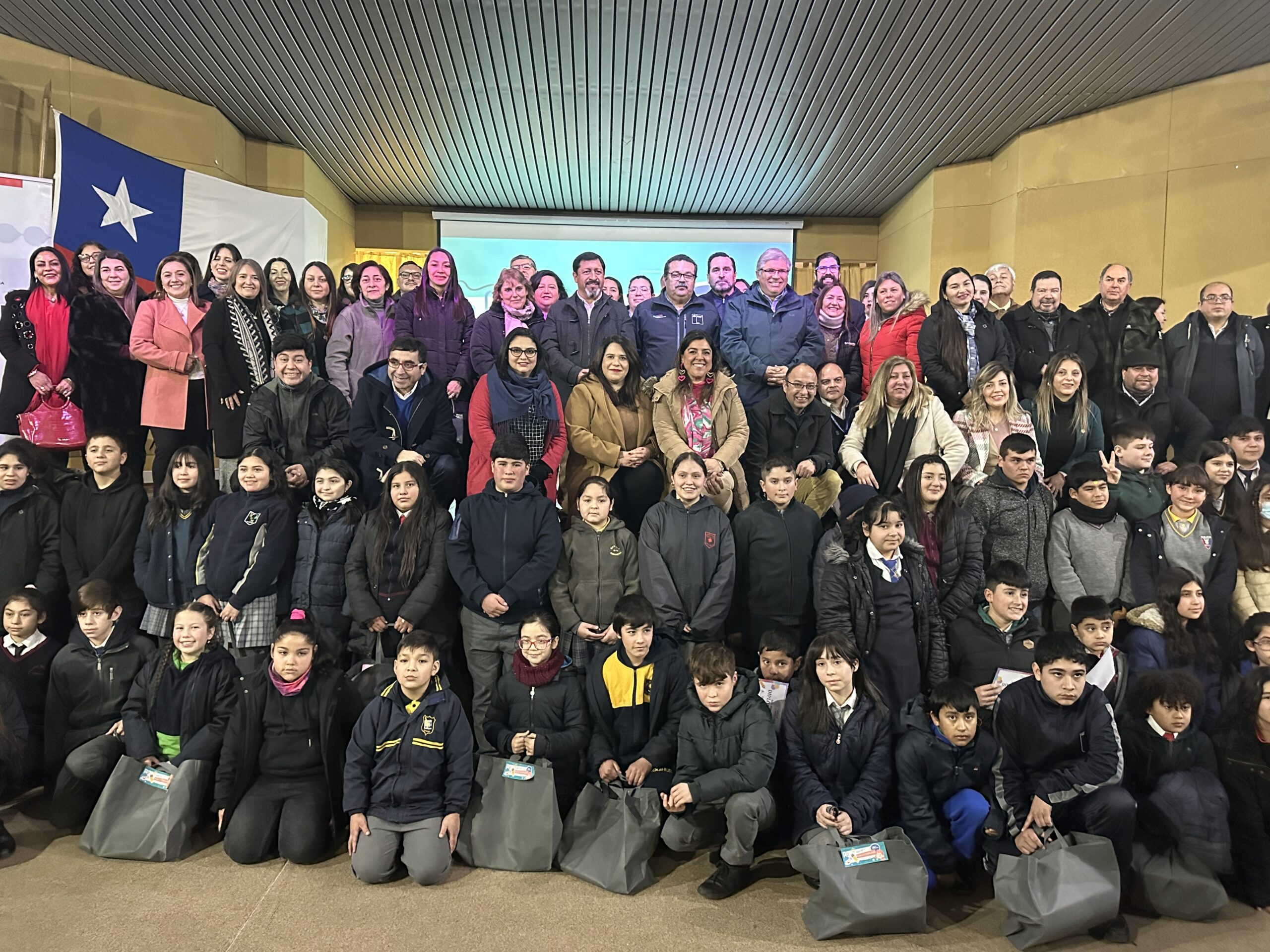 Servicio Local reconoció a estudiantes con mejor asistencia a clases