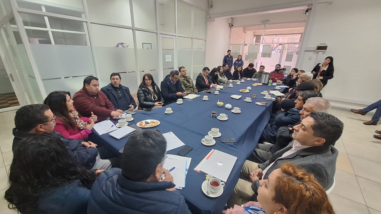 Slep Punilla Cordillera y Delegación Presidencial Provincial conforman mesa de convivencia escolar “Cuida tu Liceo”
