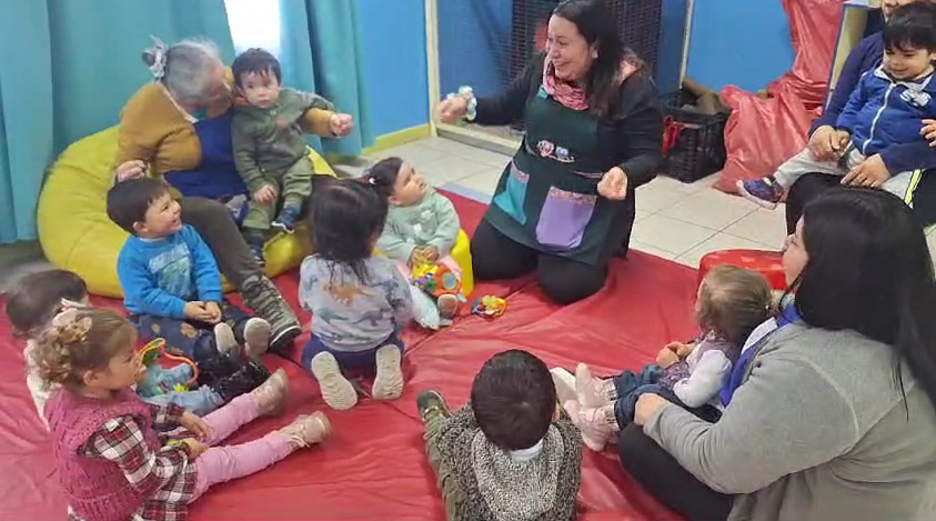 Jardín Infantil Arcoíris de San Fabián recibe importantes mejoras de infraestructura