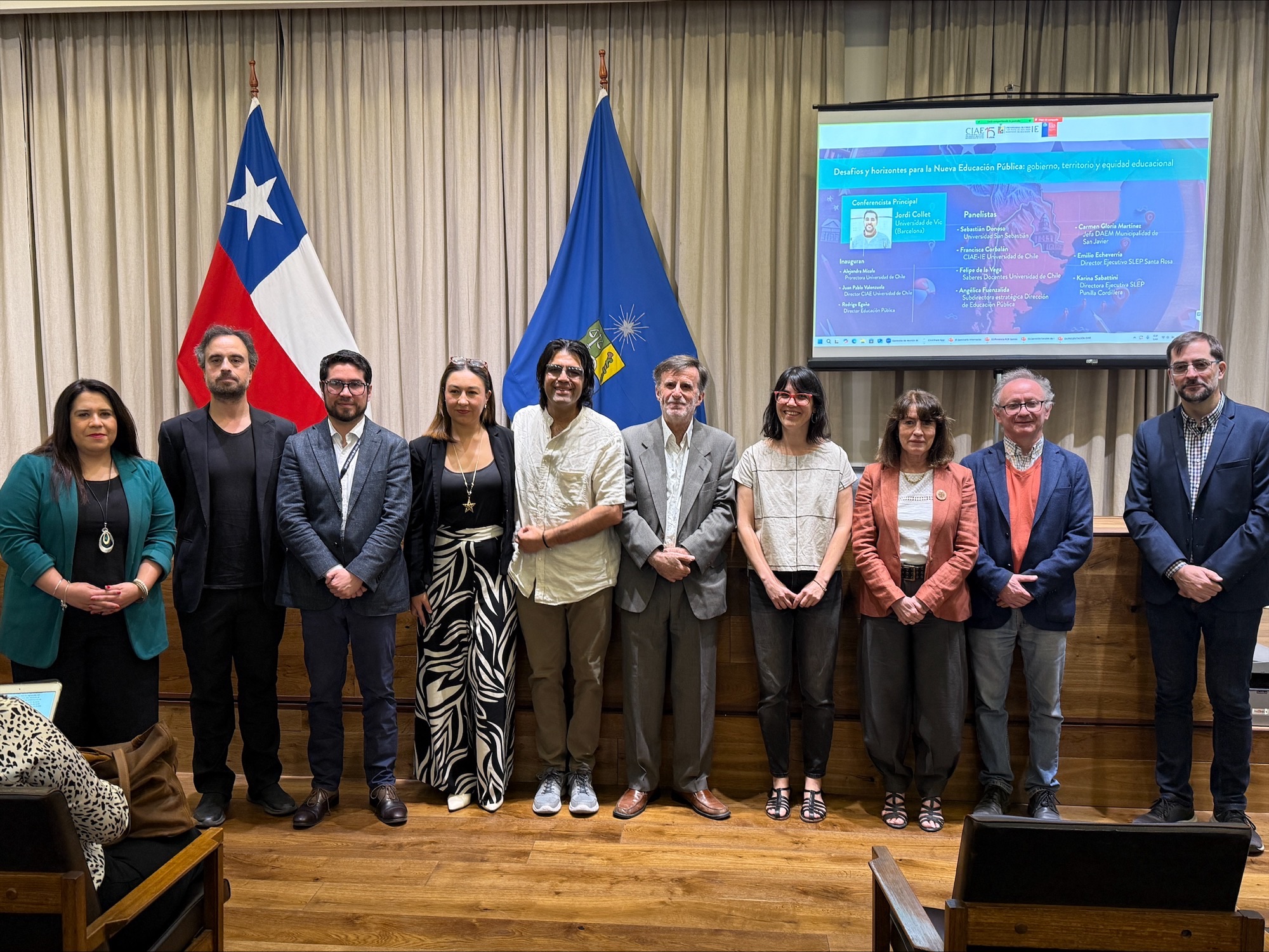 Directora Ejecutiva del SLEP participó en encuentros nacionales e internacionales sobre Educación Pública