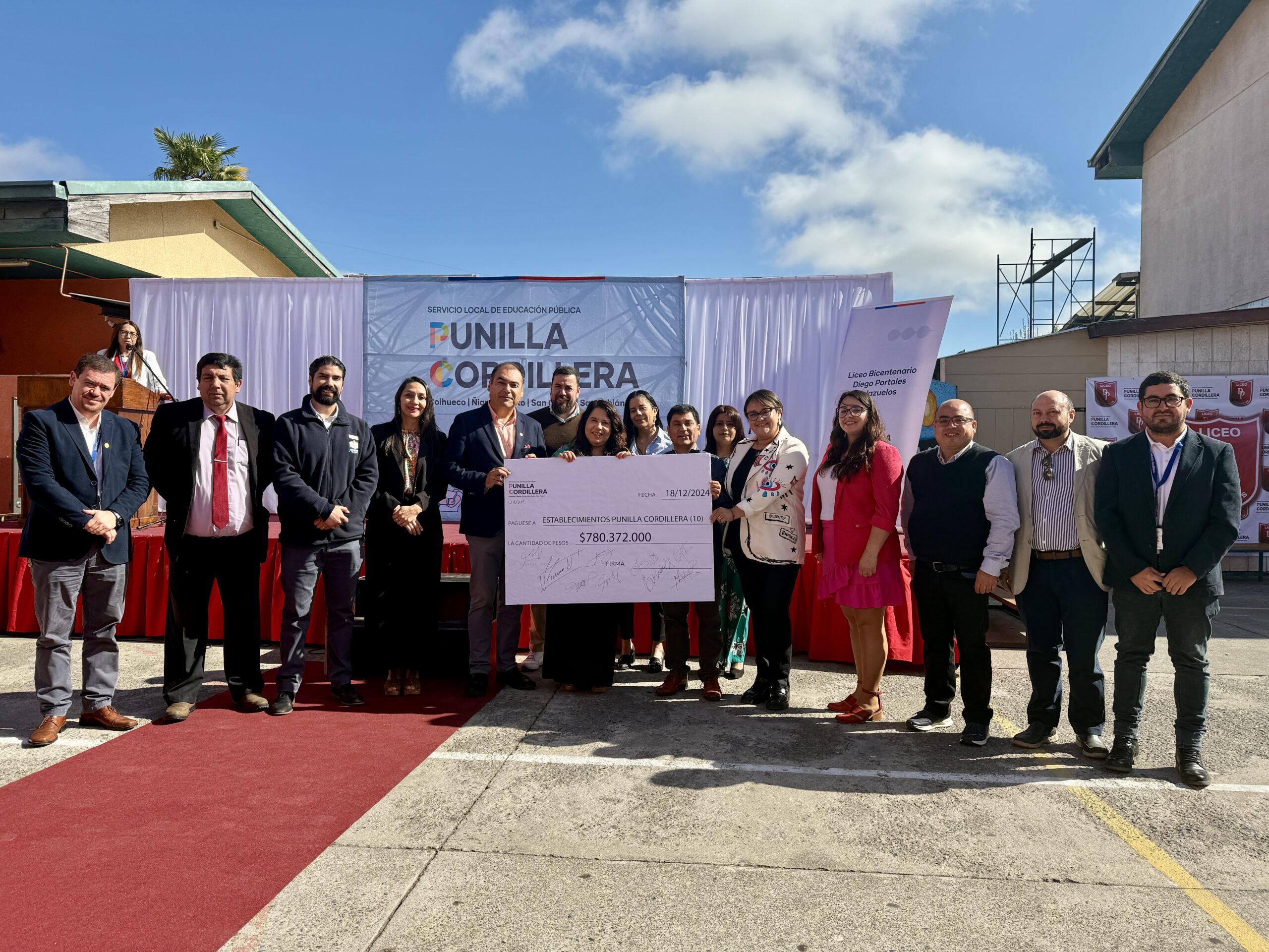 Slep Punilla Cordillera Ejecuta 10 Proyectos de Contingencia en Infraestructura Educativa con una Inversión de 780 Millones de pesos