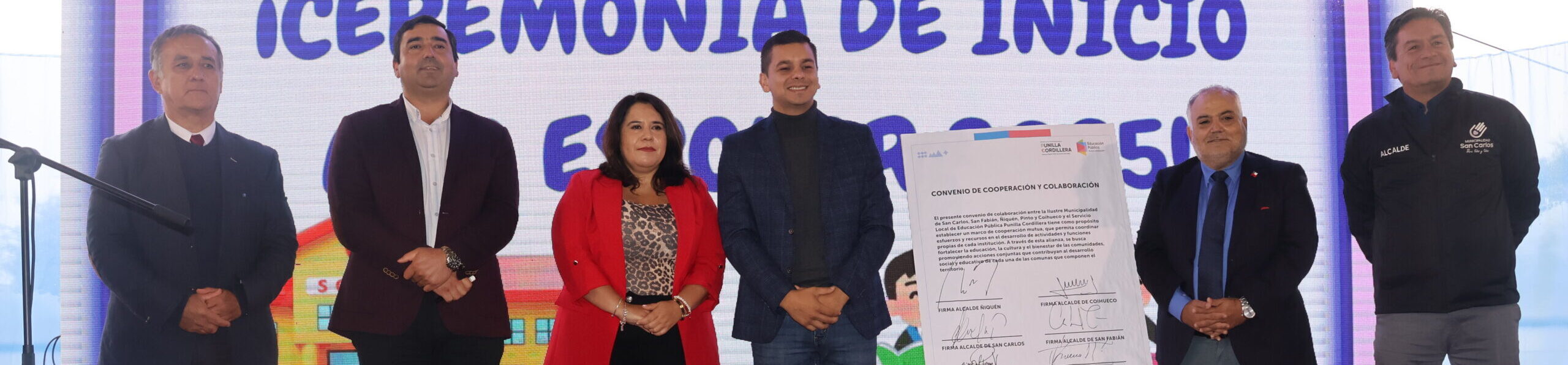 Inicio de Año Escolar 2025: SLEP Punilla Cordillera Ratifica Compromiso con los alcaldes del Territorio para Fortalecer la Educación Pública
