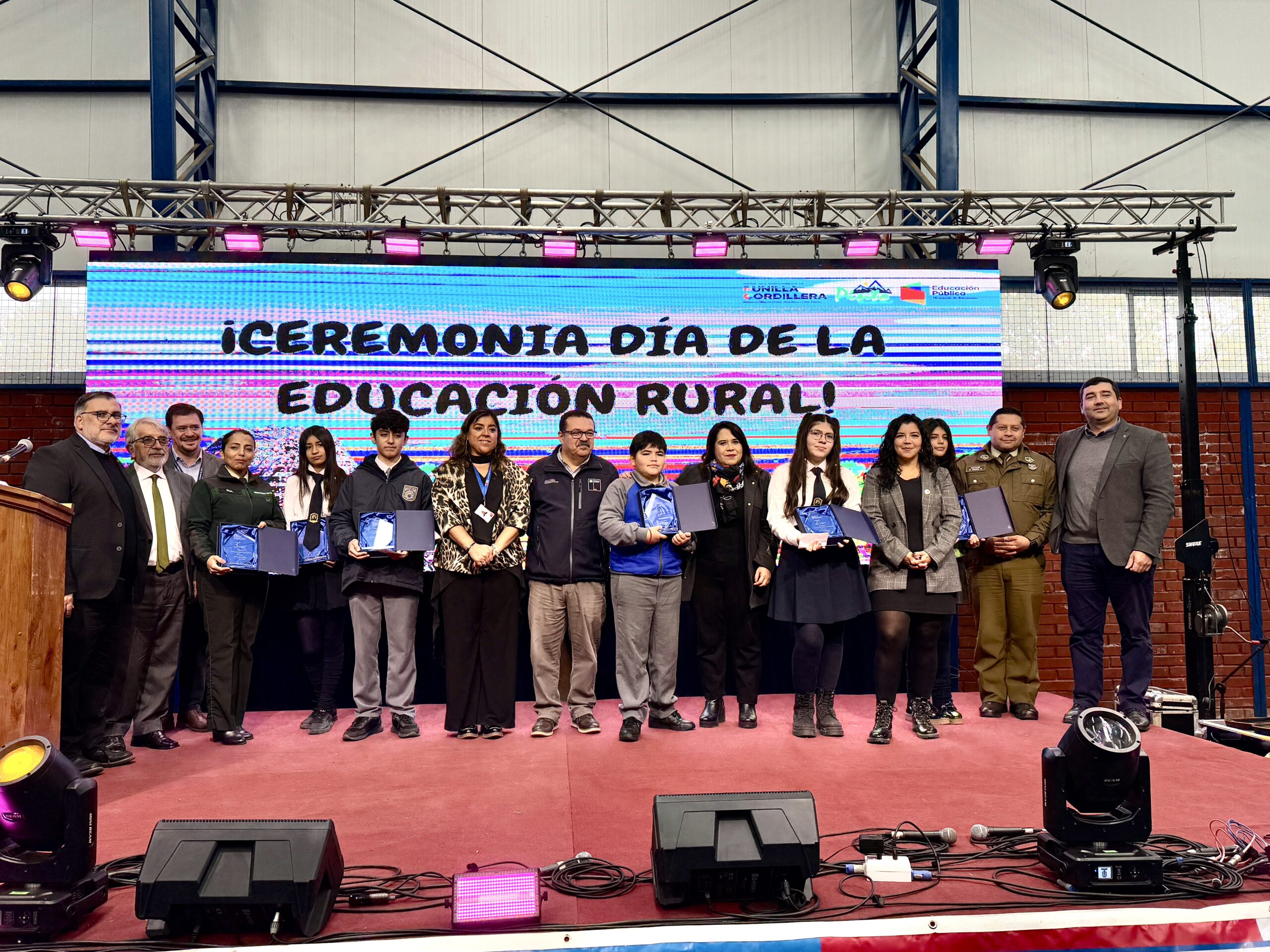 Slep Punilla Cordillera celebró en Pinto el Día de la Educación Rural
