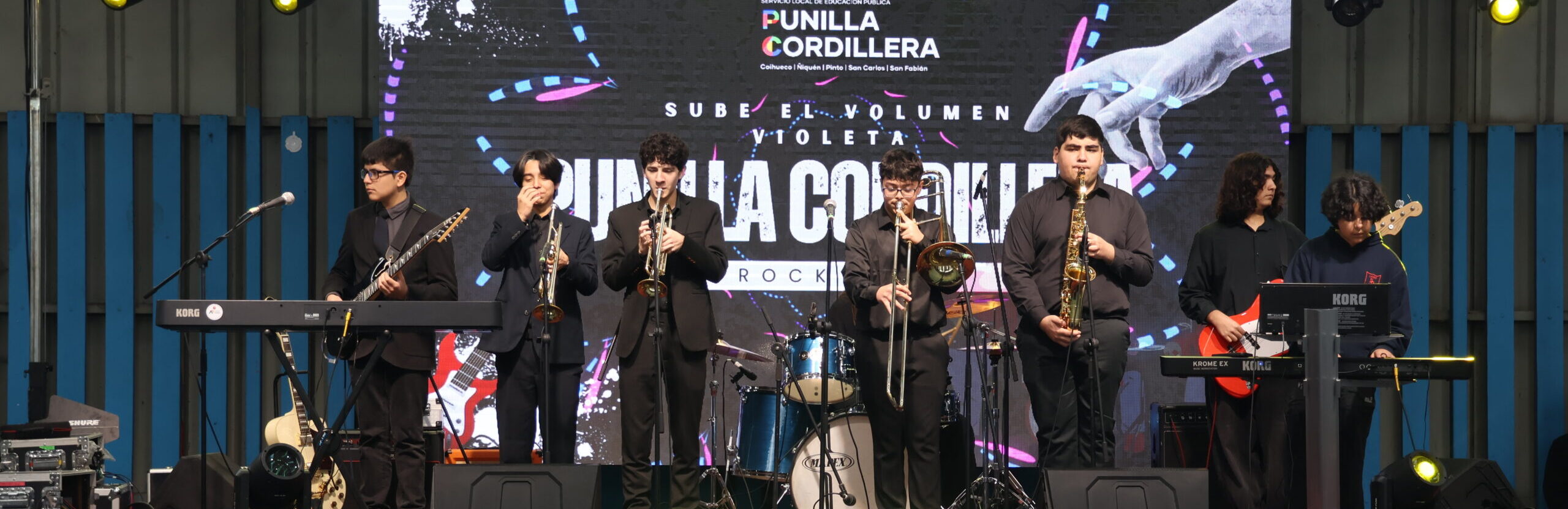 Jóvenes talentos brillaron en el Encuentro de Bandas de Rock Escolares en Punilla Cordillera