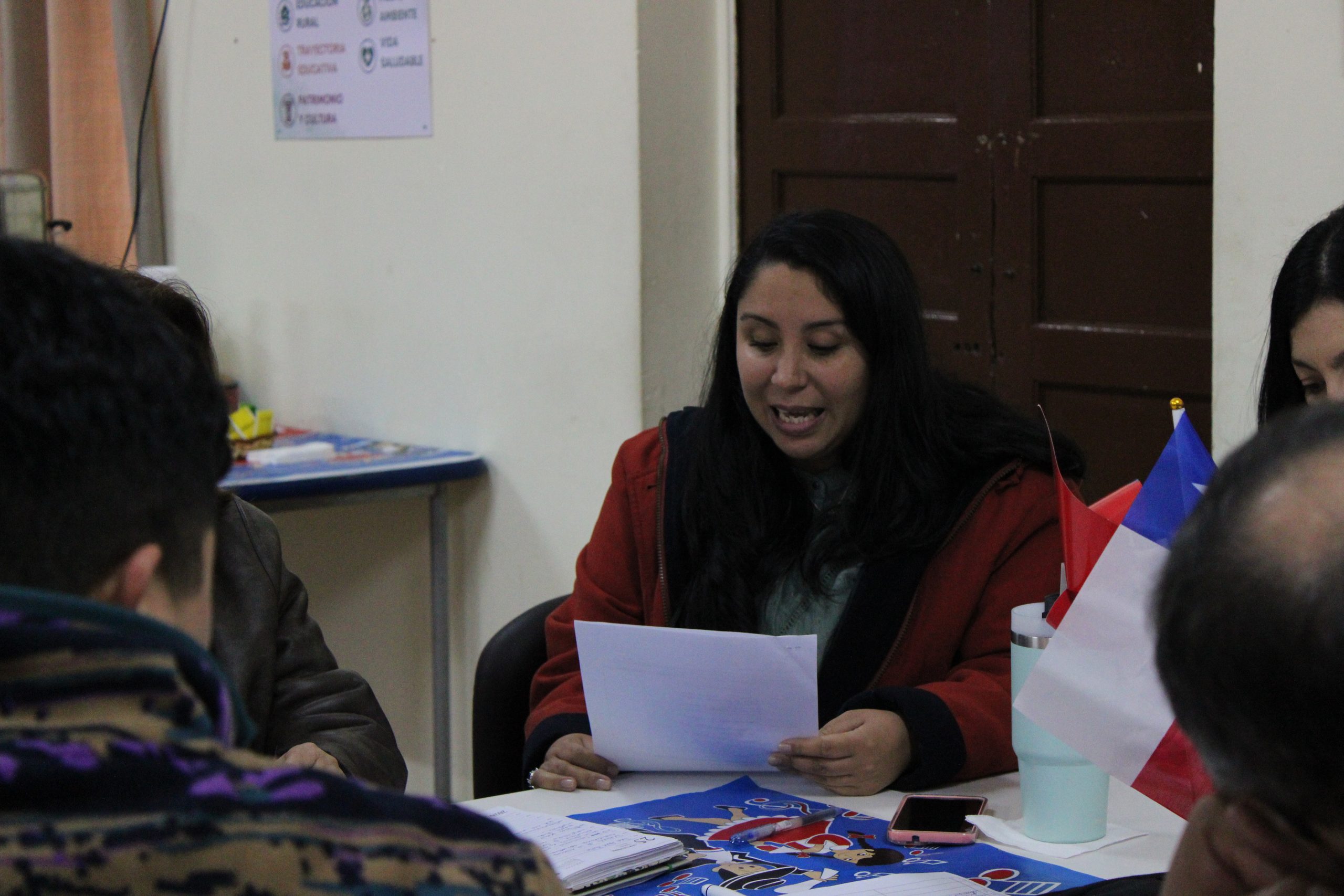 Mesa Técnica Asiste Punilla Cordillera fortalece estrategias para promover la asistencia escolar